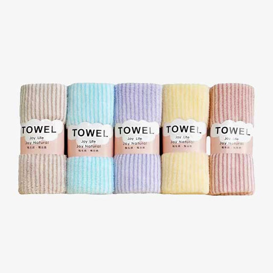Soft & Comfortable Hand Towel – Absorbent, Quick-Drying Household Washcloth with Hook (35x75cm)
