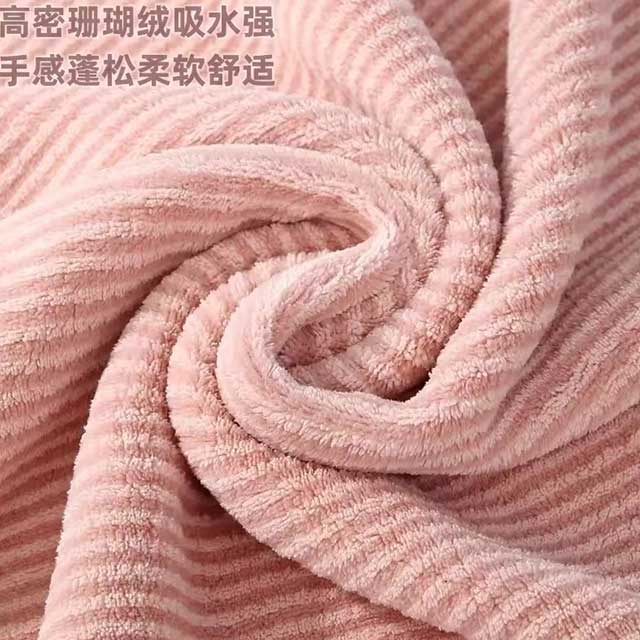 Soft & Comfortable Hand Towel – Absorbent, Quick-Drying Household Washcloth with Hook (35x75cm)