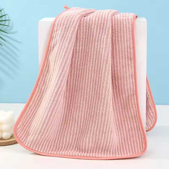 Soft & Comfortable Hand Towel – Absorbent, Quick-Drying Household Washcloth with Hook (35x75cm)