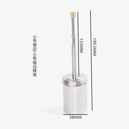 Solid Structure Stainless Steel Tea Strainer - Fine Mesh Tea Filter & Coffee Press for Home Kitchen