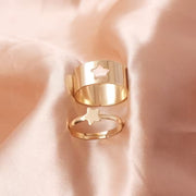 Star Adjustable Women Ring (EGR003)