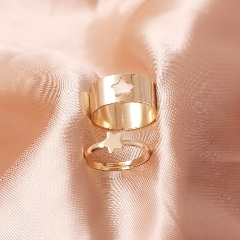 Star Adjustable Women Ring (EGR003)