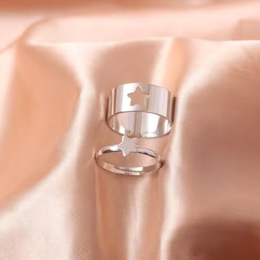 Star Adjustable Women Ring (EGR003)