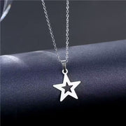 Star Pendant Unisex Necklace(EGN168)