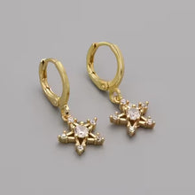 Boucles d'oreilles étoile pour femmes