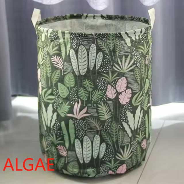 Storage Basket & Bucket – Baby Clothes Storage, Cloth Hamper, Fabric Sundries Basket, Washing Basket for Household Use