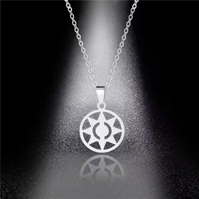 Sun God Pendant Unisex Necklace(EGN159)
