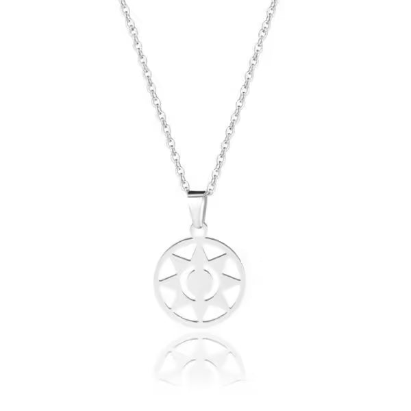 Sun God Pendant Unisex Necklace(EGN159)