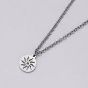 Collier unisexe avec pendentif soleil (EGN016)