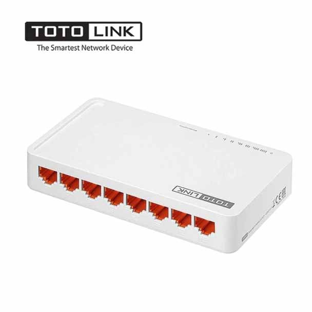 Commutateur réseau non géré TOTOLINK 8 ports 10/100 Fast Ethernet