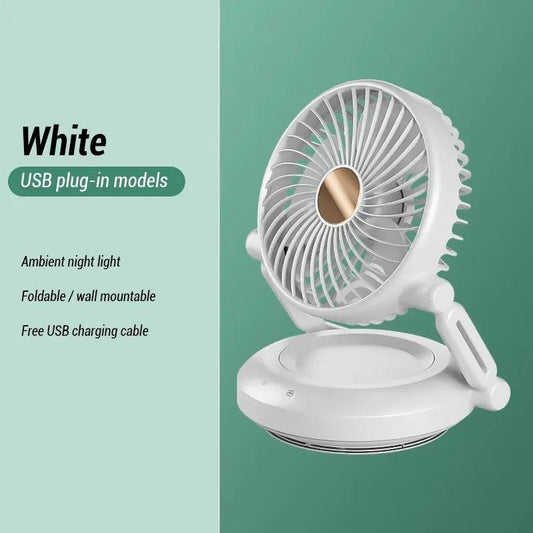 Ventilateur de table à tête oscillante, petit modèle