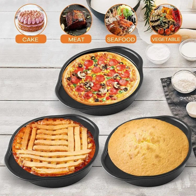 Moule à manqué rond antiadhésif 30 x 4 cm – Moule de cuisson pour gâteaux, cheesecakes et desserts