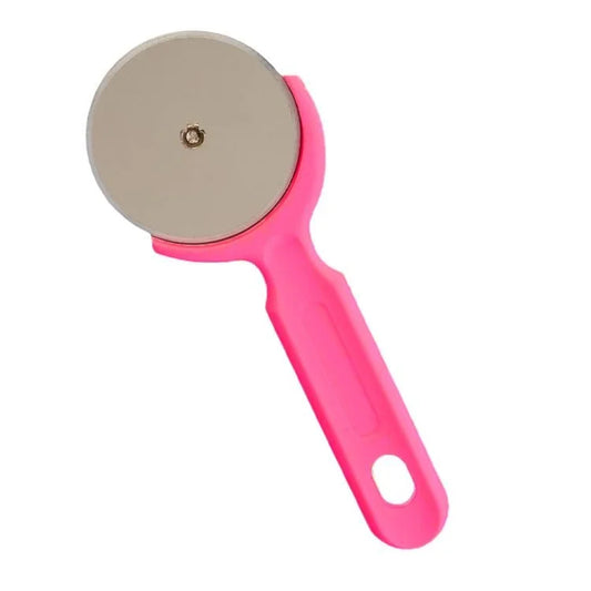 Stainless Steel Pizza Cutter Wheel – Compact Pizza Slicer for Pizza, Pastry & Dough