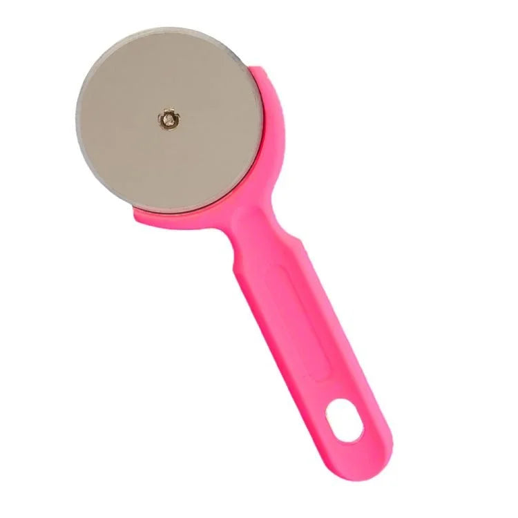 Stainless Steel Pizza Cutter Wheel – Compact Pizza Slicer for Pizza, Pastry & Dough