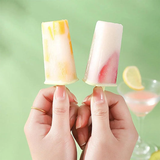 Easy Release Ice Cream Candy Molds with Sticks – DIY Popsicle Maker for Homemade Frozen Treats