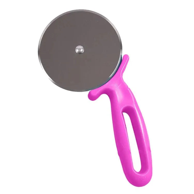 Roulette à pizza en acier inoxydable – Coupe-pizza compact pour pizza, pâtisserie et pâte