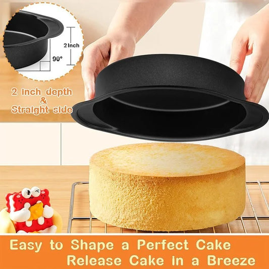 Non-Stick Round Cake Pan 30 x 4 cm – Baking Mold for Cakes, Cheesecakes & Desserts
