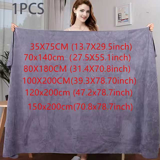 Thick Beauty Salon Bath Towel & Face Towel - Quick-Dry Microfiber Massage Towel, Absorbent Soft Large Towel for Steaming