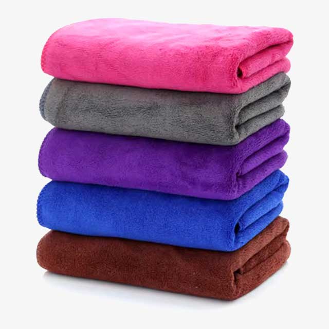 Thick Beauty Salon Bath Towel & Face Towel - Quick-Dry Microfiber Massage Towel, Absorbent Soft Large Towel for Steaming