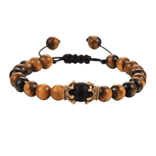tiger eye matte shamballa bracelet egbt184 featured img