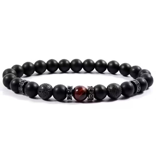 Bracelet tendance de perles de formes variées (EGBT074)