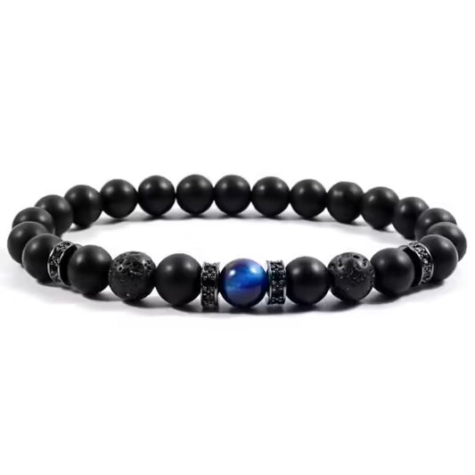 Bracelet tendance de perles de formes variées (EGBT074)