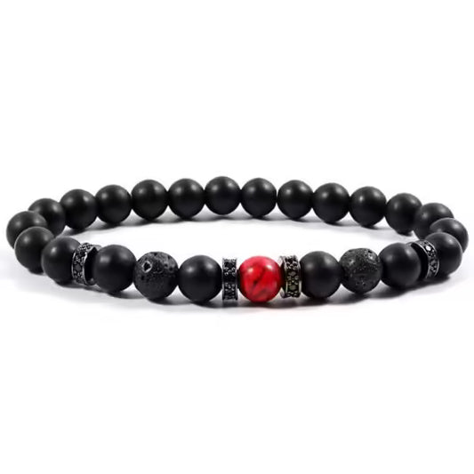 Bracelet tendance de perles de formes variées (EGBT074)