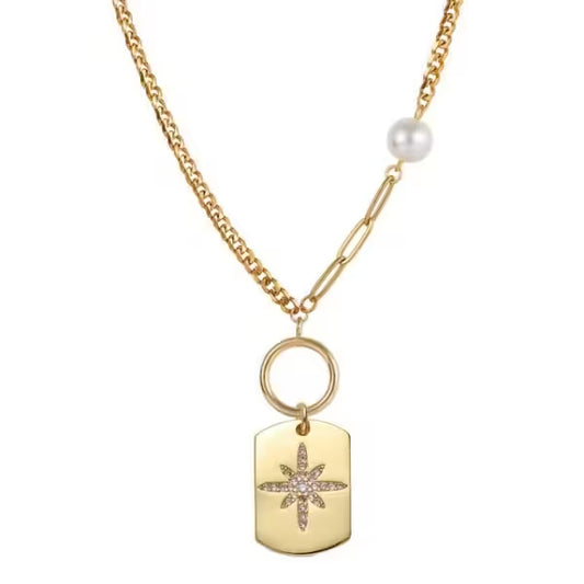 Collier pendentif tendance pour femme (EGN100)