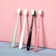 Ultra-Fine Soft Toothbrush with Million Nano Bristles – Deep Cleaning Adult Tooth Brush for Teeth, Portable Travel Dental Oral Care Brush