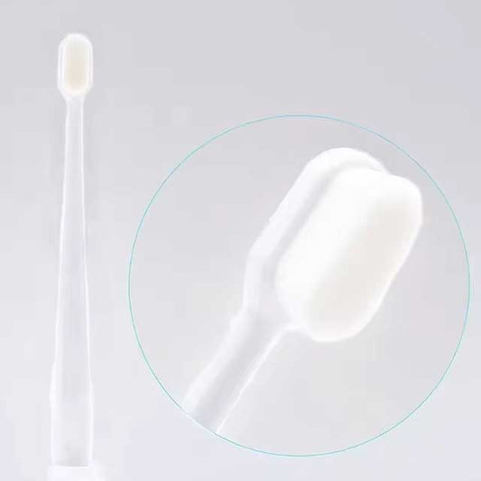 Ultra-Fine Soft Toothbrush with Million Nano Bristles – Deep Cleaning Adult Tooth Brush for Teeth, Portable Travel Dental Oral Care Brush