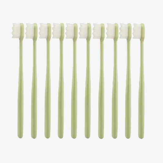 Ultra-Fine Soft Toothbrush with Million Nano Bristles – Deep Cleaning Adult Tooth Brush for Teeth, Portable Travel Dental Oral Care Brush