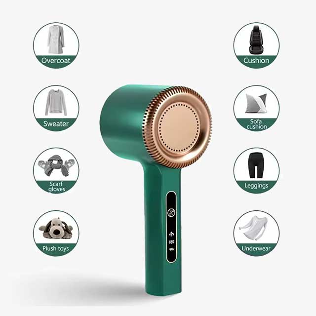 USB Electric Lint Remover for Clothes – Rechargeable Hair Ball Trimmer, Fuzz & Sweater Shaver, Fabric Reels Removal Device