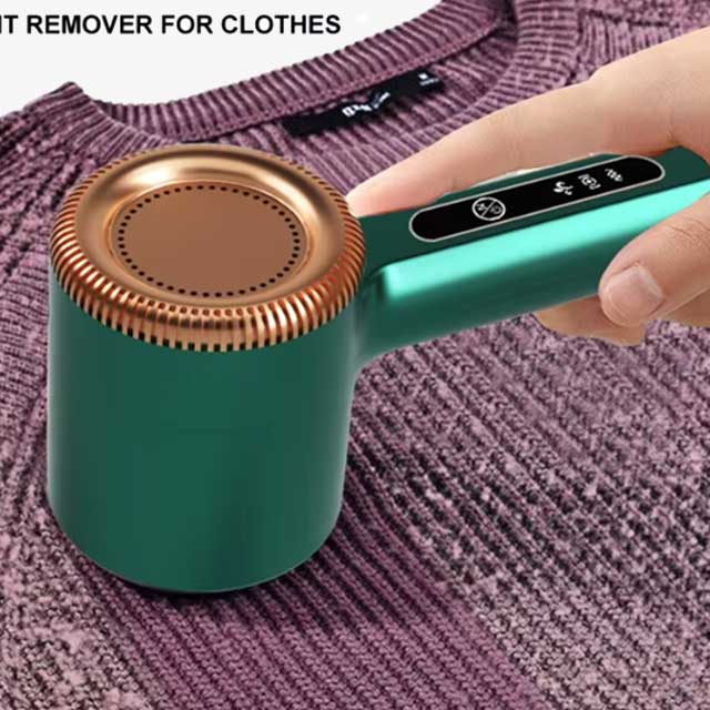 USB Electric Lint Remover for Clothes – Rechargeable Hair Ball Trimmer, Fuzz & Sweater Shaver, Fabric Reels Removal Device
