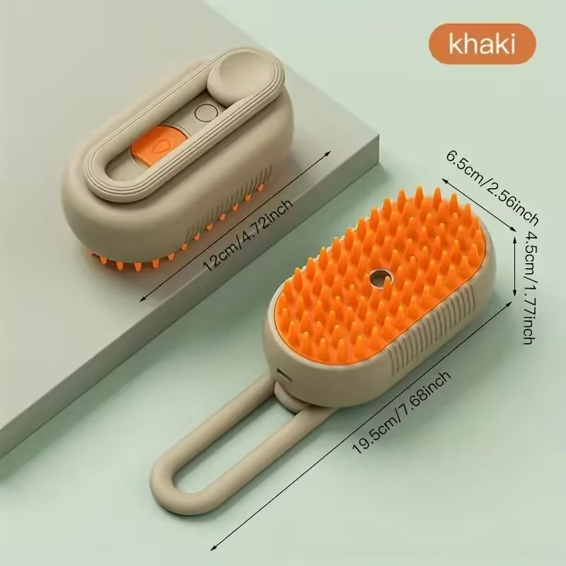 Pet Cleaning Spray Comb Undercoat Hair Removal Slicker Brush for Dog & Cat Grooming Tool