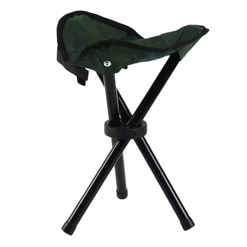 Chaise de pêche pliante et portable – Idéale pour le camping, les pique-niques et les sorties à la plage