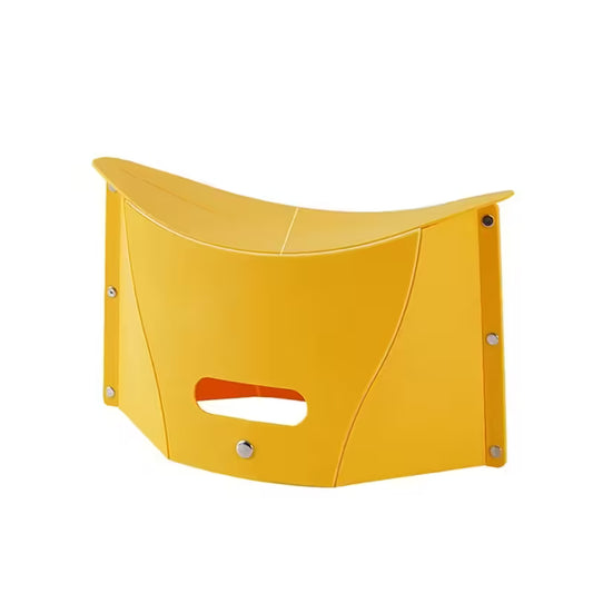 Tabouret pliant portable – Idéal pour le camping et les activités de plein air, avec un rangement pratique