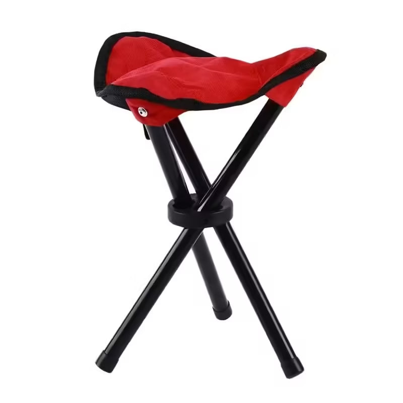 Chaise de pêche pliante et portable – Idéale pour le camping, les pique-niques et les sorties à la plage