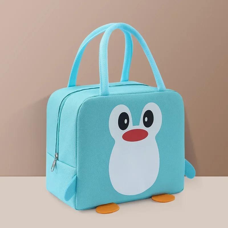 Kawaii Cartoon Portable Insulated Thermal Picnic Food Thickened Lunch Bag (EGB239)