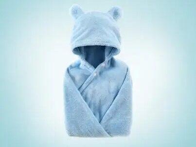 Baby Hooded Cape Baby Bathrobe