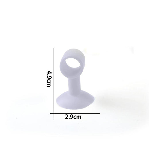 Protection anti-collision sans perforation pour porte à ventouse 