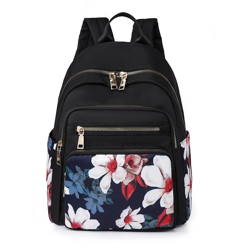 Sac à dos pour femme avec motif imprimé (EGB137)