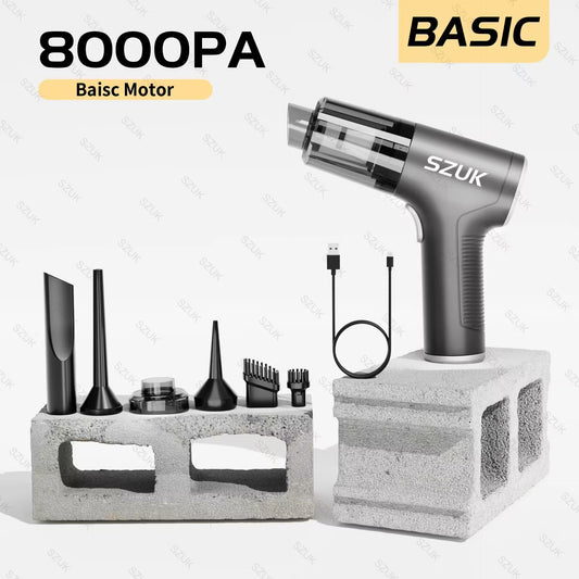 Mini Car Vacuum Cleaner Portable Wireless Handheld Cleaner for Home Appliance Powerful Cleaning Machine Car Cleaner for Keyboard