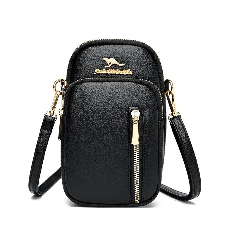 Sac à main de luxe pour femme, petit format, avec poche pour téléphone portable (EGB188)