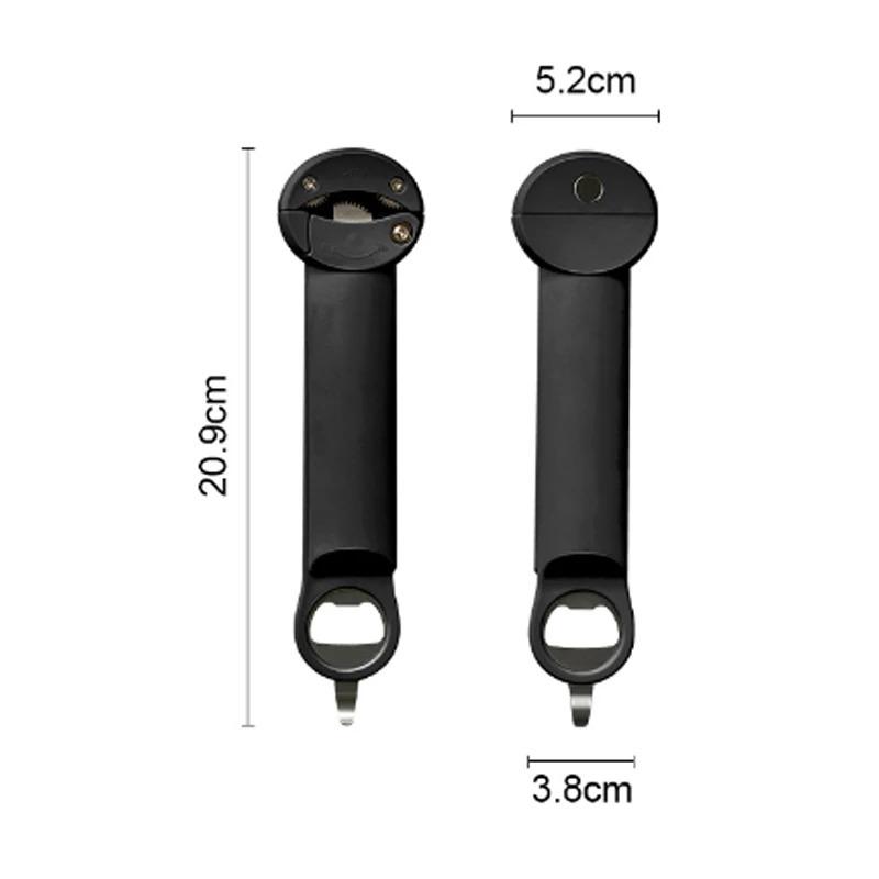 Nouveau décapsuleur magnétique multifonction trois en un