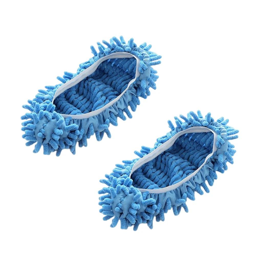 Surchaussures en chenille pour le nettoyage des sols, surchaussures faciles à vivre