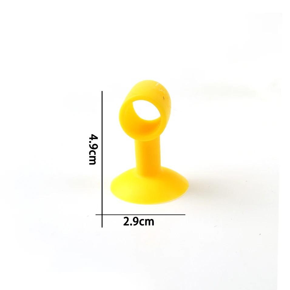 Protection anti-collision sans perforation pour porte à ventouse 