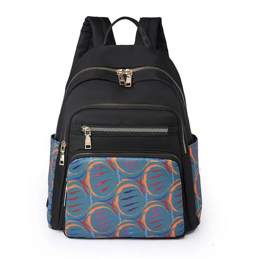 Sac à dos pour femme avec motif imprimé (EGB137)