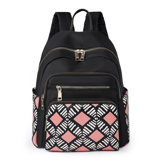 Sac à dos pour femme avec motif imprimé (EGB137)