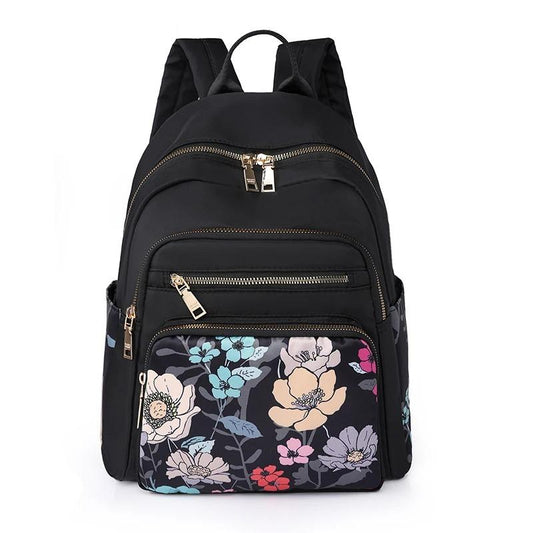 Sac à dos pour femme avec motif imprimé (EGB137)