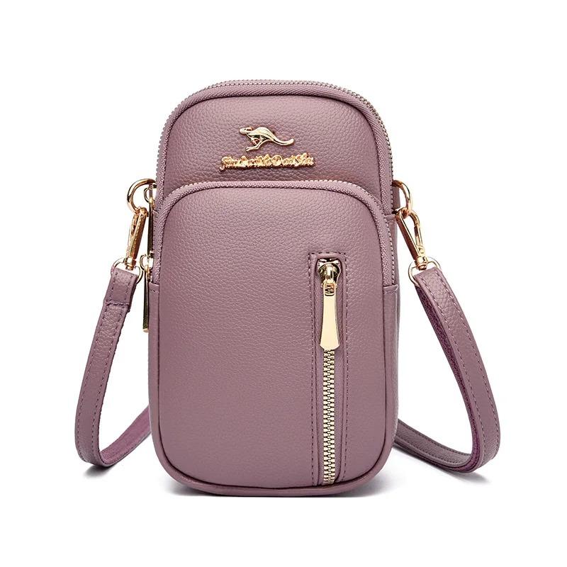 Sac à main de luxe pour femme, petit format, avec poche pour téléphone portable (EGB188)